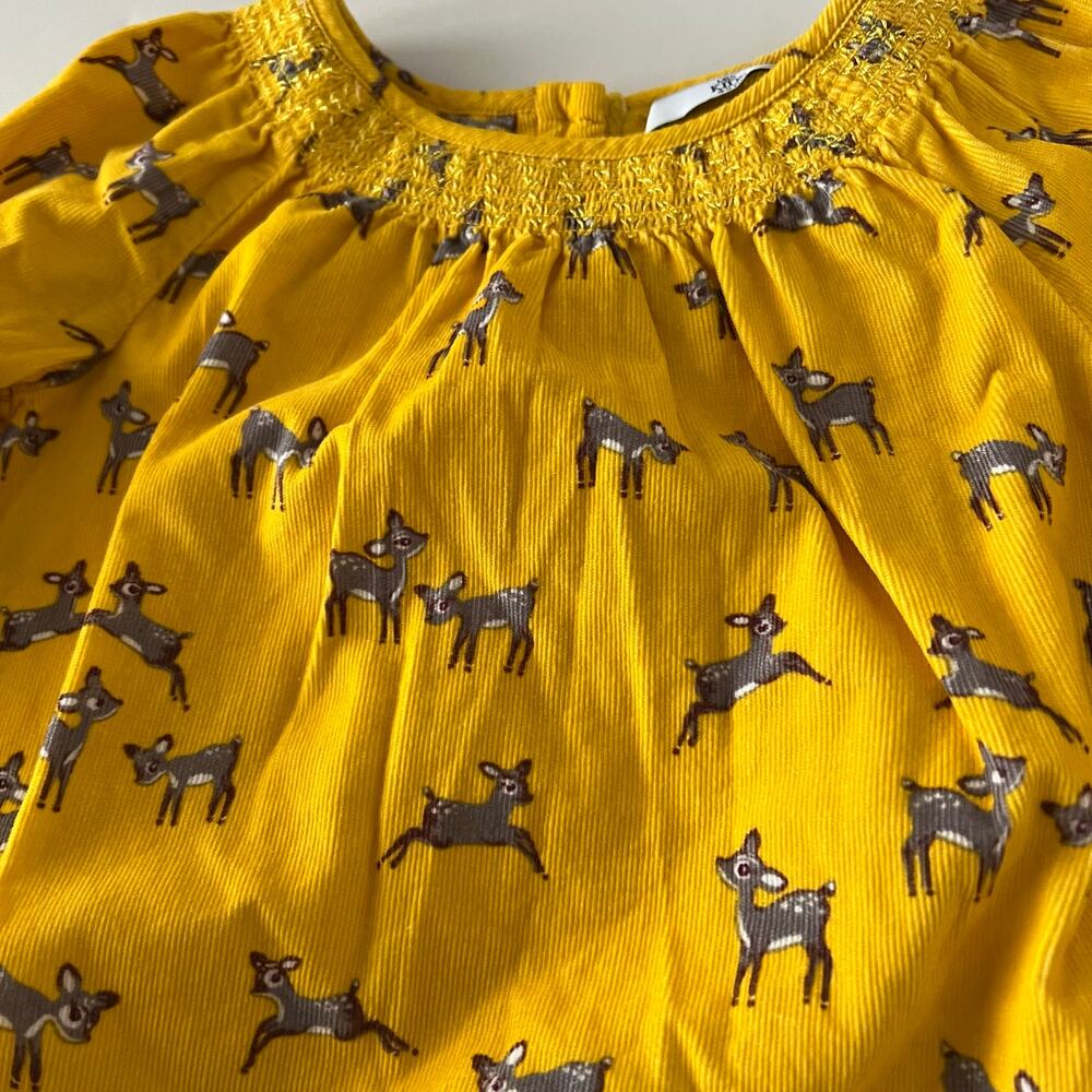 M&S Corduroy Deer Dress - Picture 6 of 10